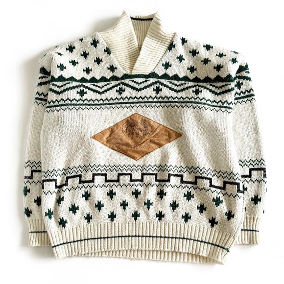 Vintage Club International, Blue Ridge Nature Scout Sweater - Picture 1 of 3